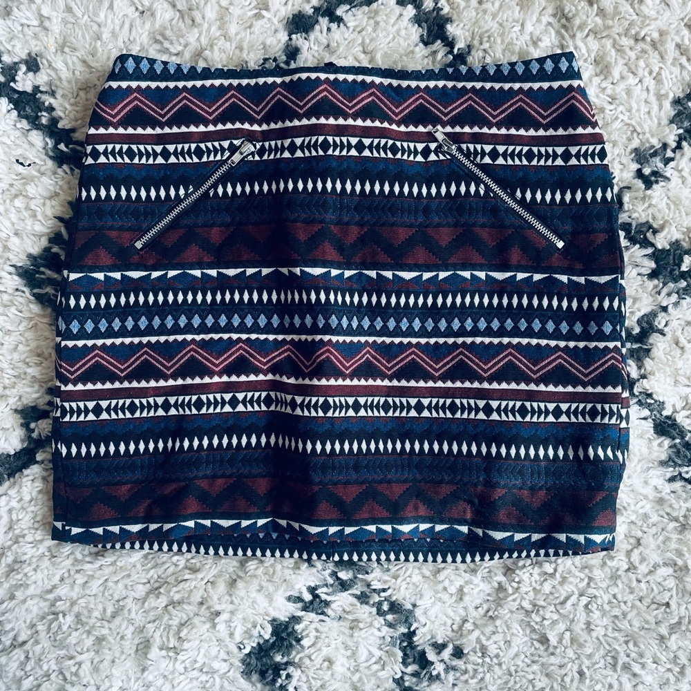 NWT Tribal Mini skirt